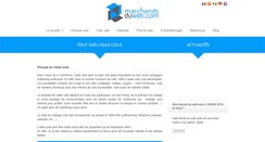 Desktop Screenshot of marchandsduweb.com